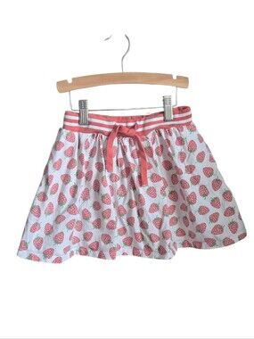 Mini Boden Strawberry Skorts Sz 7/8
